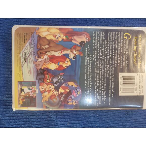 Lady and the Tramp VHS Tape Disney Works - Picture 2 of 3